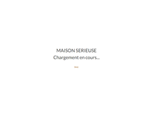 Tablet Screenshot of maisonserieuse.com